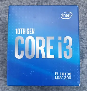 Процессор Intel Core i3-10100, 3,6 ГГЦ