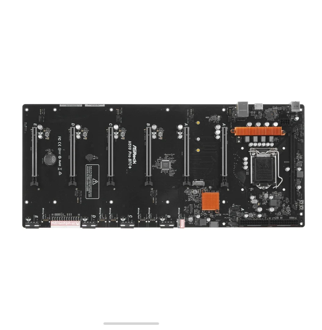 Материнская плата ASRock H510 PRO BTC+ — фото 2